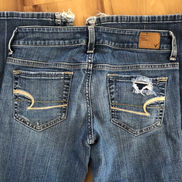 AE hipster ripped jeans size 0 - Picture 8 of 16